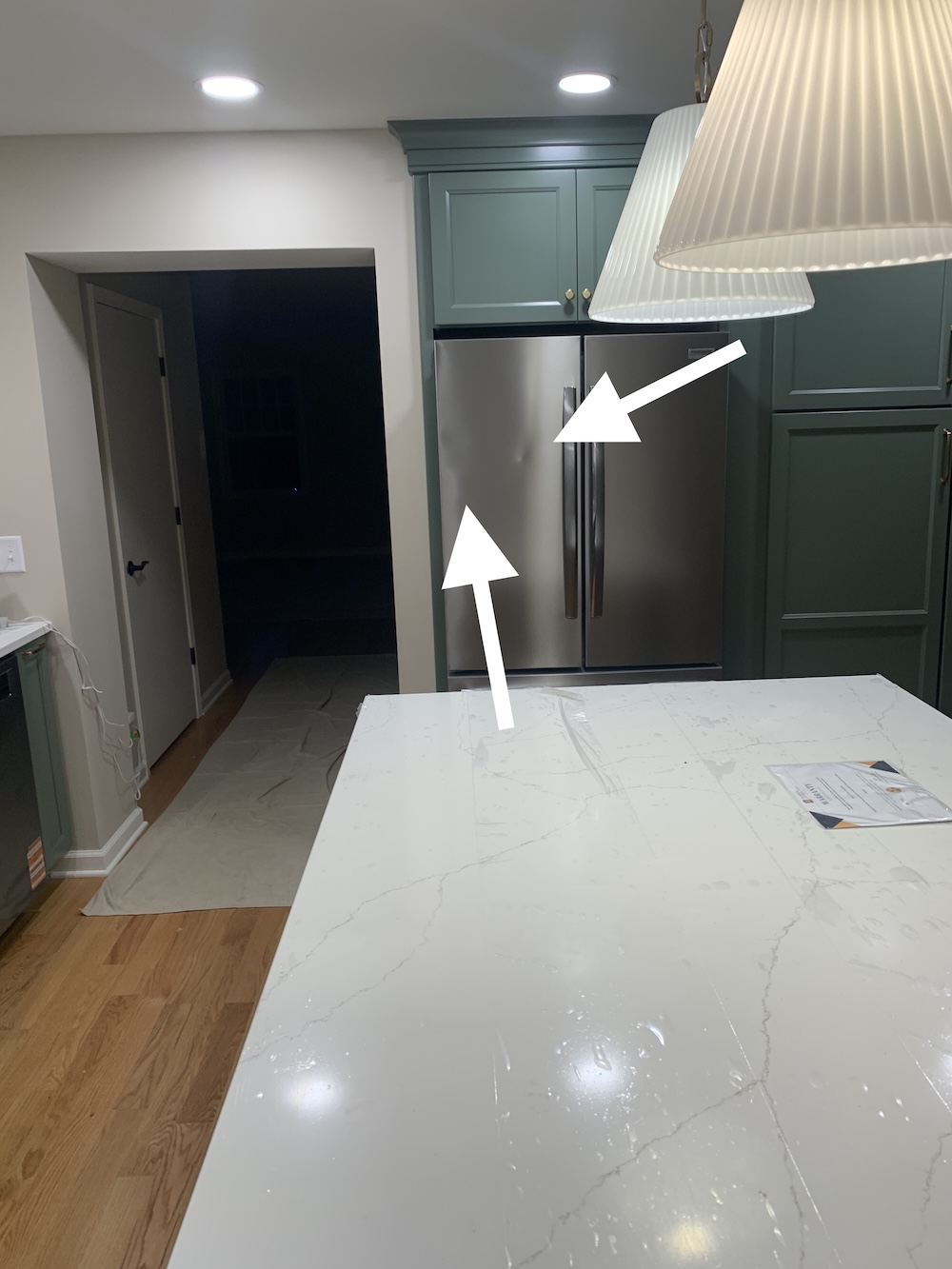 New Fridge Has Some Dings!